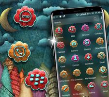 Knitting Cloud Launcher Theme imagem de tela 3