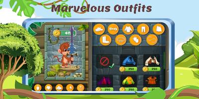 Jungle Bananas Monkey Running  Ekran Görüntüsü 1
