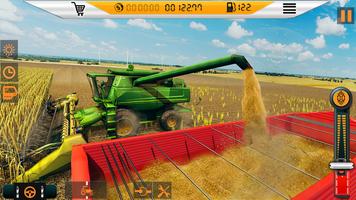 Real Tractor Farming Simulator Pro 2020 الملصق