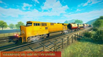 Oil Tanker Train Simulator 202 syot layar 3