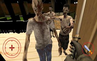 Knock All Evil Zombie : Epic Haunted Horror Games 截圖 1