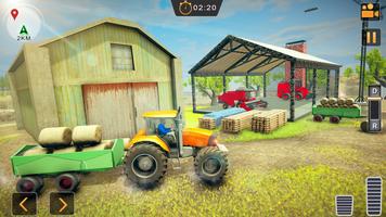 Traktor bergauf Landwirtschaft Screenshot 2