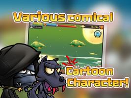 Cartoon Duel:Tower Defense Gam تصوير الشاشة 1