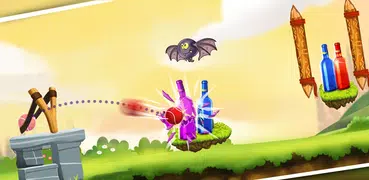 Jogo de tiro de garrafa 2