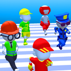 Knockout Party Match Fall Game icon