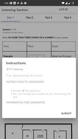 Computer Delivered IELTS - Academic – Mock Tests تصوير الشاشة 1