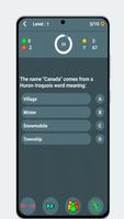 Canada Quiz: Trivia Games تصوير الشاشة 1