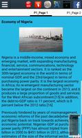 Économie du Nigeria capture d'écran 1