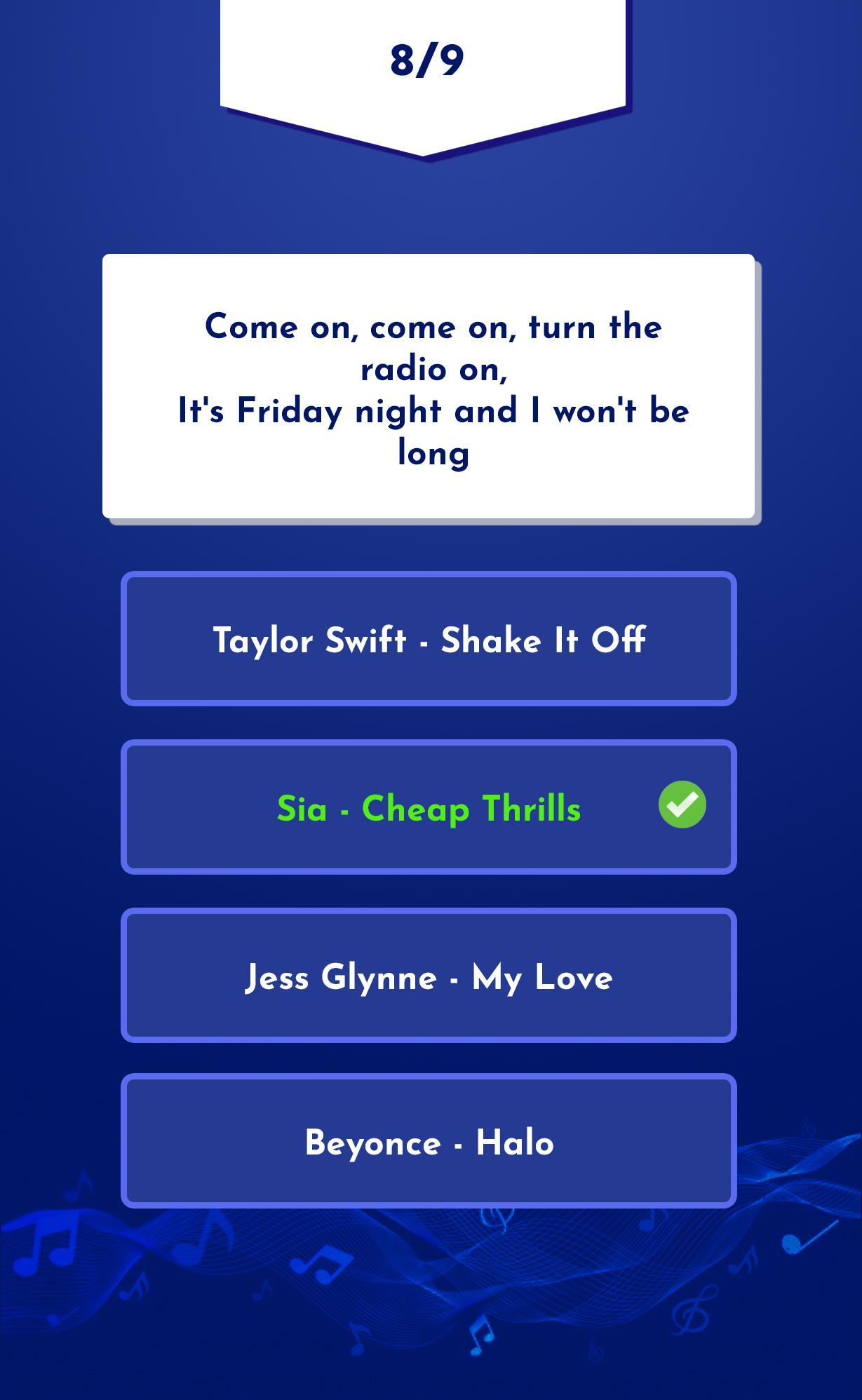 Guess The Song For Android Apk Download - taylor swift shake it off roblox music video