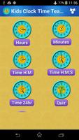 Clock Time Reading for Kids poster
