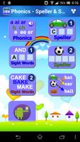 Phonics Spelling & Sight Words ポスター