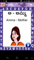 Telugu Alphabets for Kids Ekran Görüntüsü 1