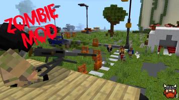 Zombie Mod สำหรับ Minecraft PE โปสเตอร์