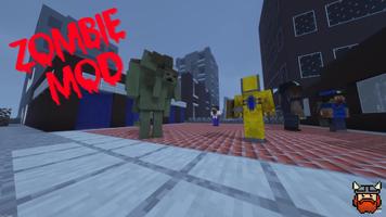 Zombie Mod for Minecraft PE تصوير الشاشة 1