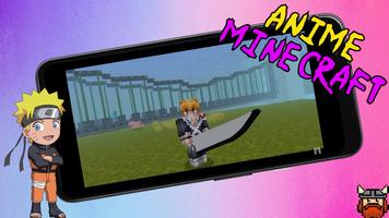 Anime Naruto Mod Minecraft poster