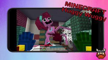 Minecraft Huggy Playtime Mod الملصق