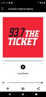93.7 The Ticket Affiche