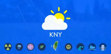 KNY台灣天氣.地震速報