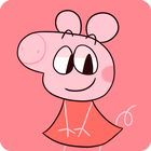 Pink Pig Wallpaper icon