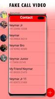 Neymar Jr Fake Video Call capture d'écran 2