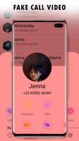 Jenna Ortega Fake Video Call Affiche