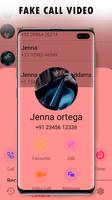 Jenna Ortega Fake Video Call capture d'écran 2