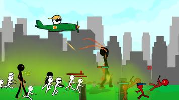 Stickman Trenches: Stick 战争 截图 1