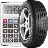 Tire calculator أيقونة