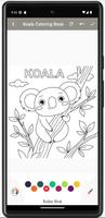 Kawaii Koala Coloring Book capture d'écran 1