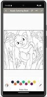 Kawaii Koala Coloring Book capture d'écran 3