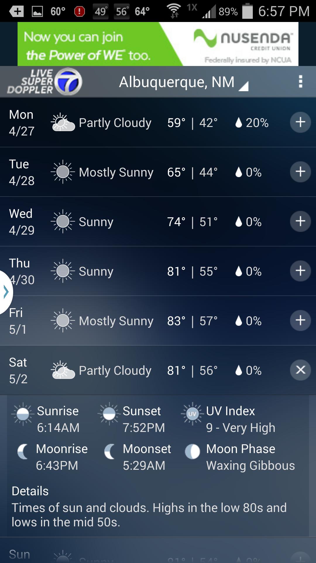 New Mexico Weather By Koat For Android Apk New Mexico Weather By Koat For Android