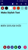 Stylish Text Keyboard captura de pantalla 2