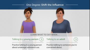 One Degree: Shift the Influenc plakat