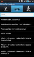 Ziekenhuis opzoeker screenshot 2