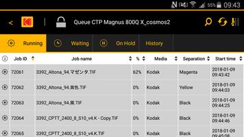 Kodak mobile CTP control App screenshot 2