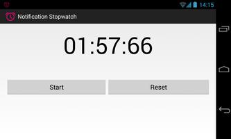 Notification Stopwatch screenshot 2