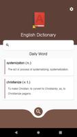 English Dictionary Poster