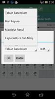 Takwim Hijrah syot layar 1