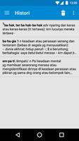 Kamus Bahasa Indonesia syot layar 3
