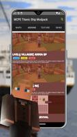 MCPE Titanic Ship Modpack captura de pantalla 2