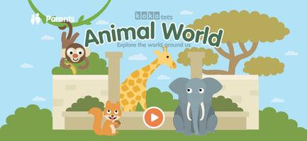 Learn Animals for Kids پوسٹر