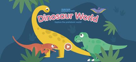 Dinosaur games for kids age 4+ Affiche