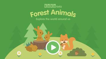 Learn Forest Animals for Kids Affiche