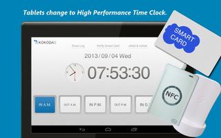 USB TimeClock تصوير الشاشة 1