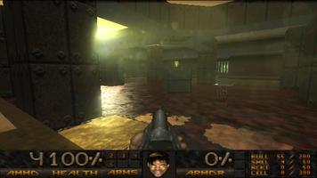 D-GLES Demo (portage de Doom) capture d'écran 1