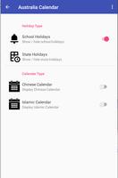 Australia Calendar Ekran Görüntüsü 3