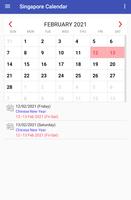 Singapore Calendar স্ক্রিনশট 2