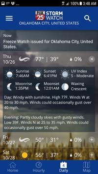 FOX 25 Stormwatch Weather 截图 4