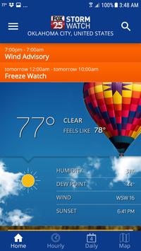 FOX 25 Stormwatch Weather 海报