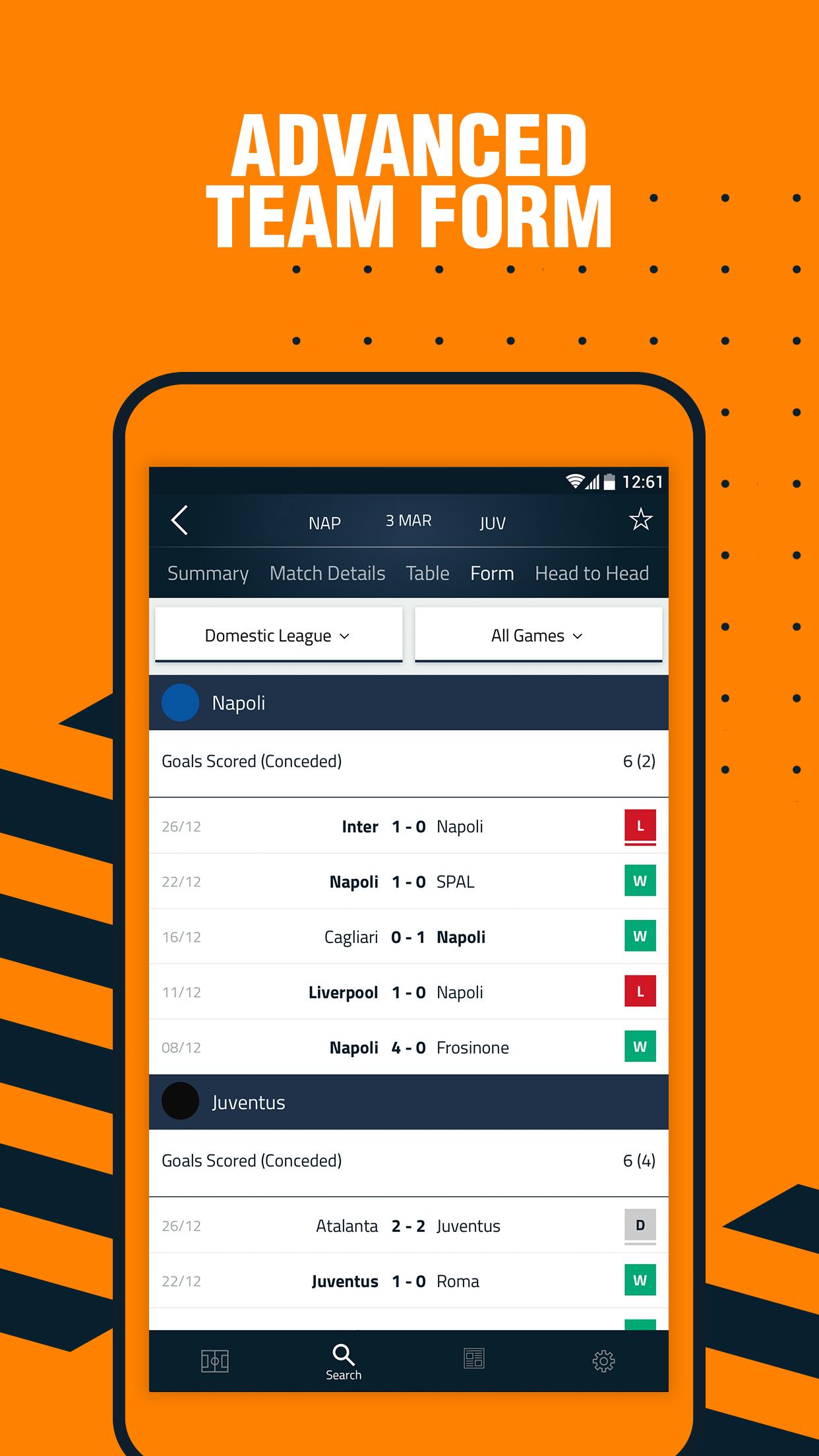 Goal Live screenshot 1
